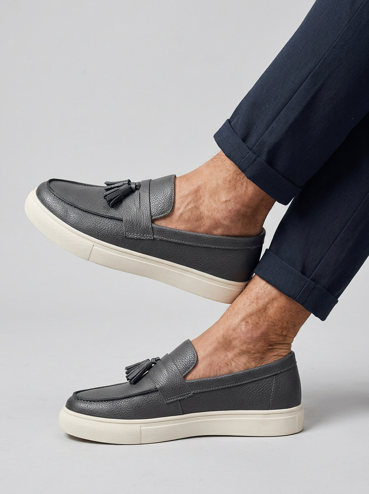 Mens Tassel Loafers Slip Everyday Wear Comfort