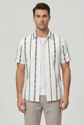 Elliot | Men's Cotton Relaxed Fit Striped Shirt