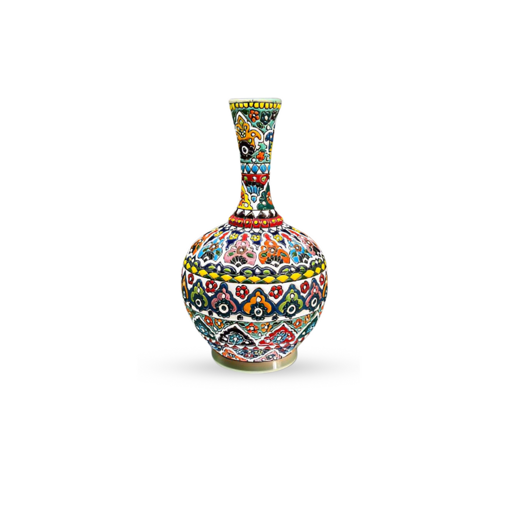 Minakari Gourd Vase