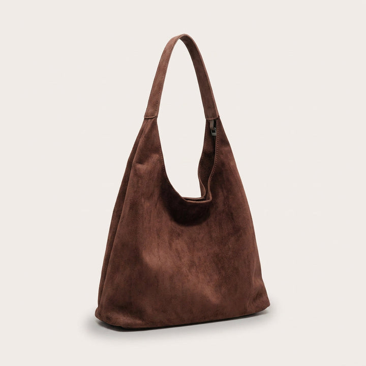 Mila Daily Hobo Bag - Soft Suede-Effect Single Strap