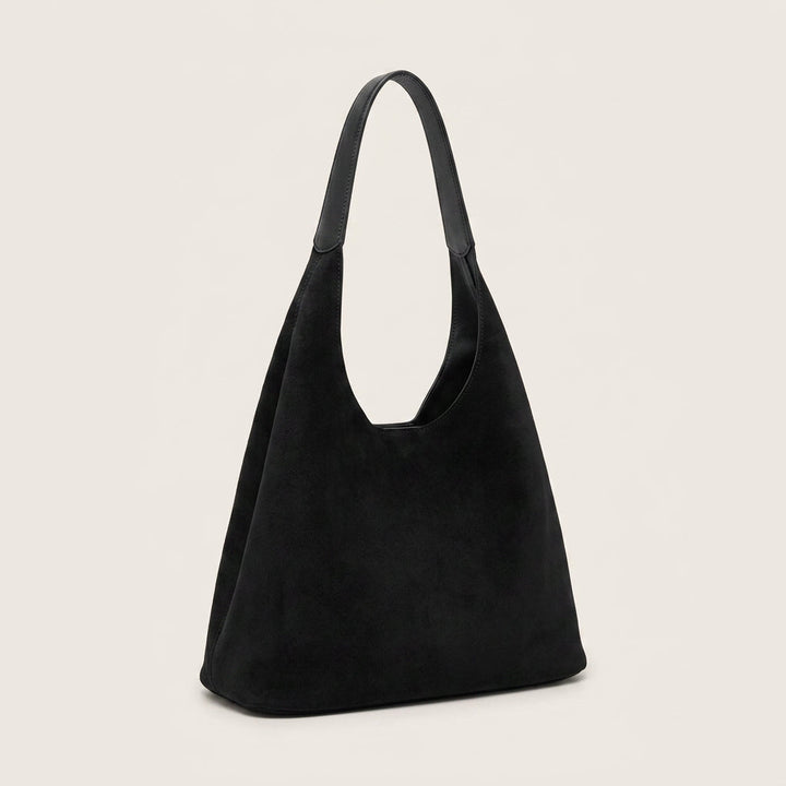 Mila Daily Hobo Bag - Soft Suede-Effect Single Strap