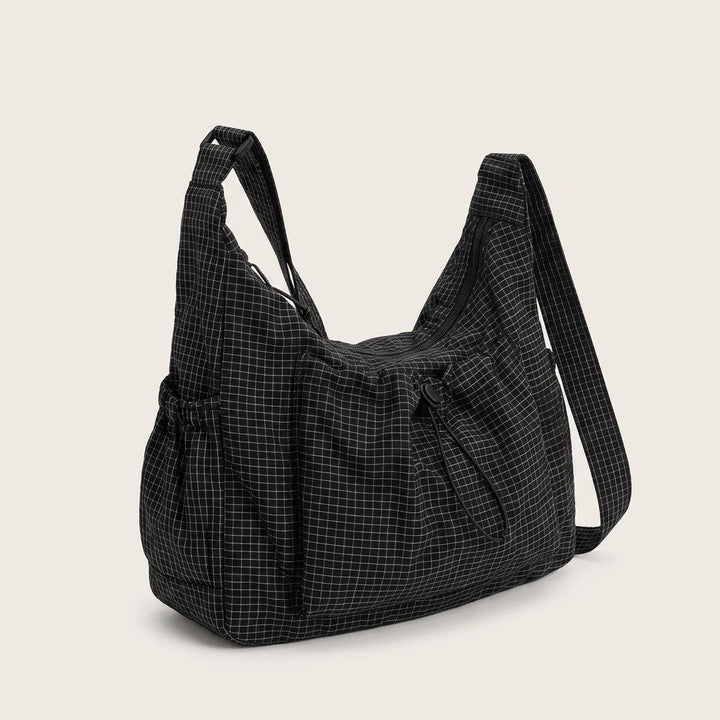 Nela Crossbody Bag - Lightweight Nylon-Polyester, Fits 13" Laptops