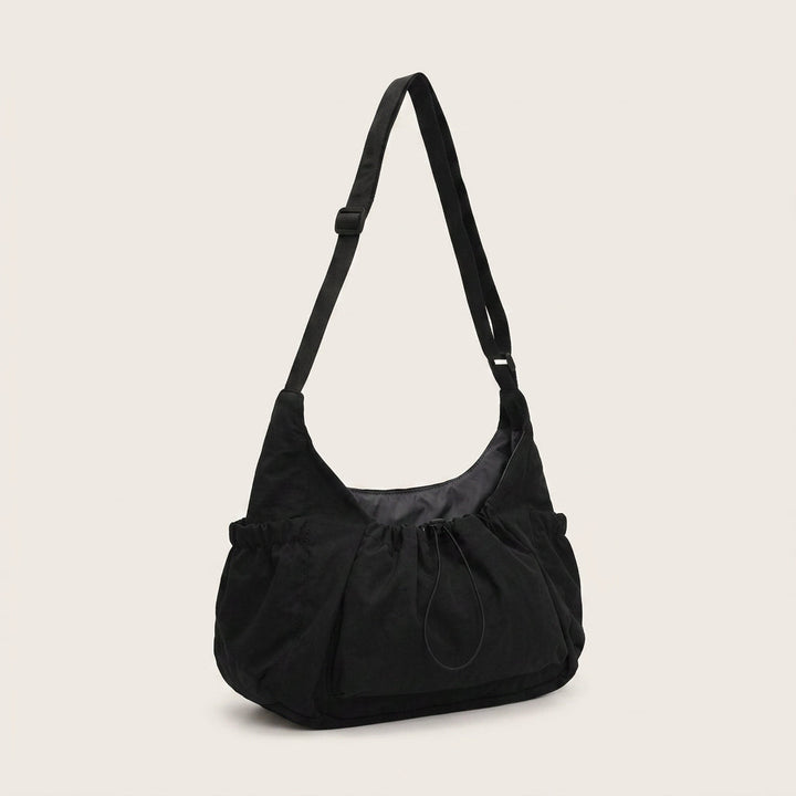 Nela Crossbody Bag - Lightweight Nylon-Polyester, Fits 13" Laptops