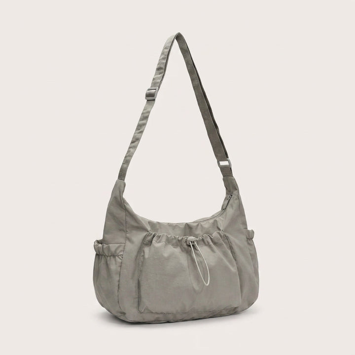 Nela Crossbody Bag - Lightweight Nylon-Polyester, Fits 13" Laptops