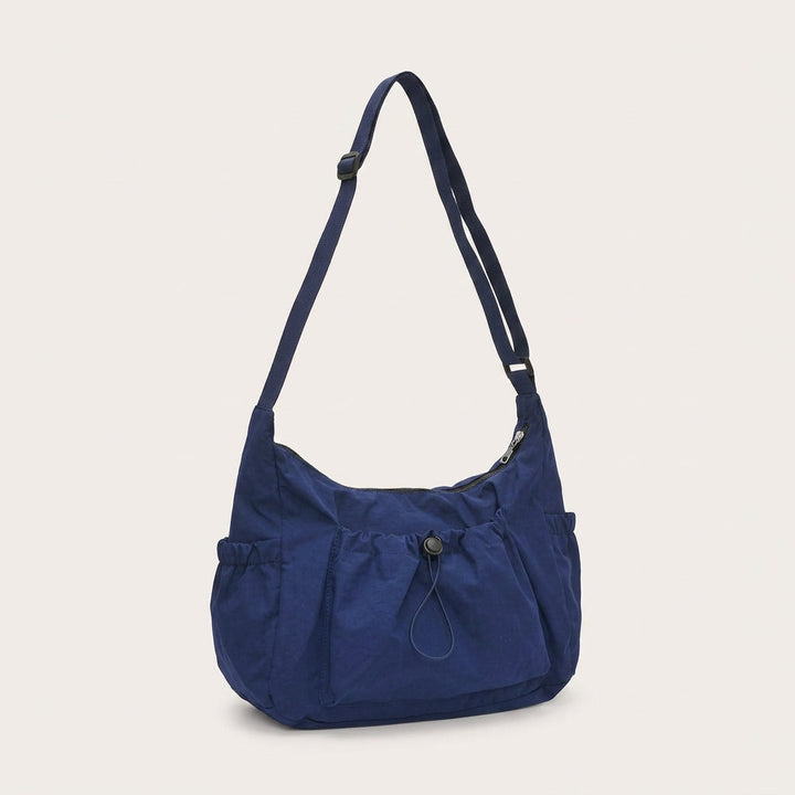 Nela Crossbody Bag - Lightweight Nylon-Polyester, Fits 13" Laptops