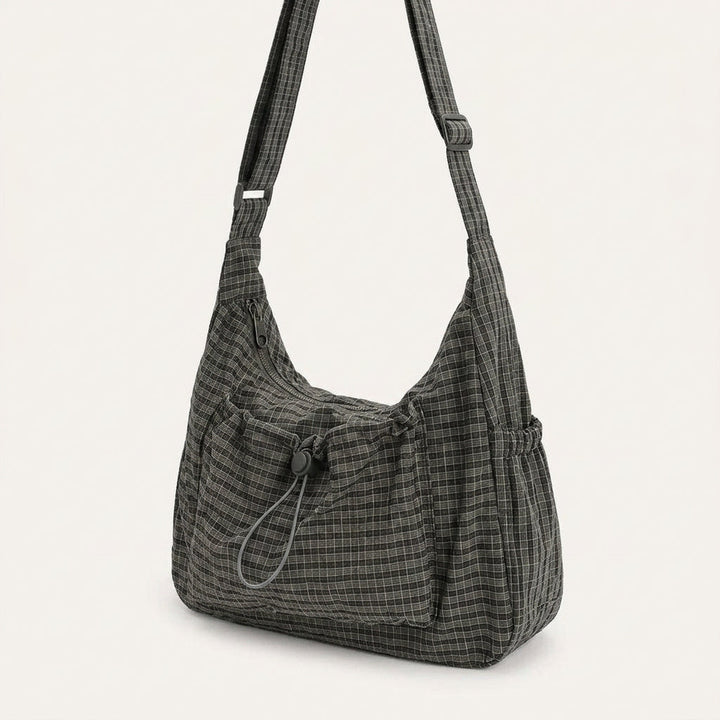 Nela Crossbody Bag - Lightweight Nylon-Polyester, Fits 13" Laptops