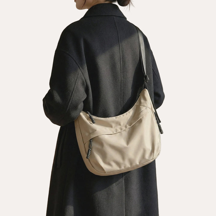 Lightweight Nylon Shoulder Bag