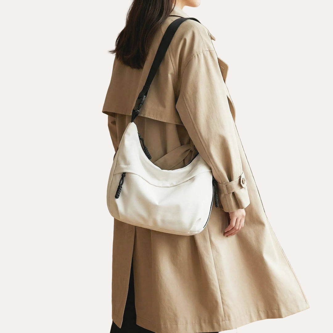 Lightweight Nylon Shoulder Bag