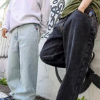 Y2K Big-Boy Baggy Jeans / Loose Denim Shorts-HighTouch