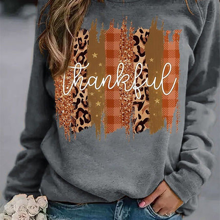 Women’s Halloween Pumpkin Print Sweater