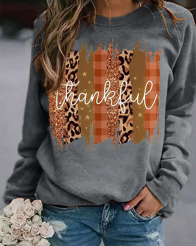 Women’s Halloween Pumpkin Print Sweater