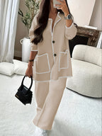 Relaxed Solid-Colour Layer – Effortlessly Chic Spring/Summer Outerwear-HighTouch