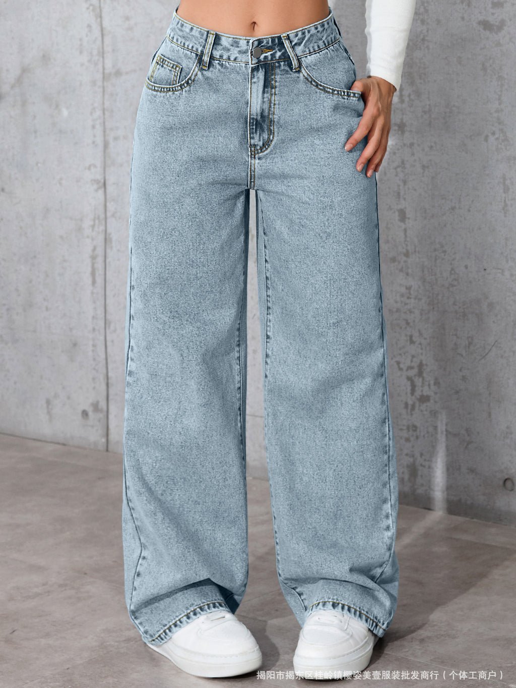 High-Waisted Straight-Leg Pants – Inclusive Sizes & Everyday Comfort-HighTouch