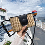 Woven Crossbody Beach Bag – Stylish Summer Shoulder Purse for Women-HighTouch