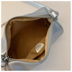 Cylindrical Pillow Crossbody – Chic Retro Barrel Bag, Lightweight & Stylish-HighTouch