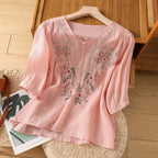 Tamsina| Floral Relaxed Blouse