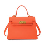 Lock Kelly-Style Shoulder & Crossbody Bag – Elegant, High-End Versatile Design-HighTouch