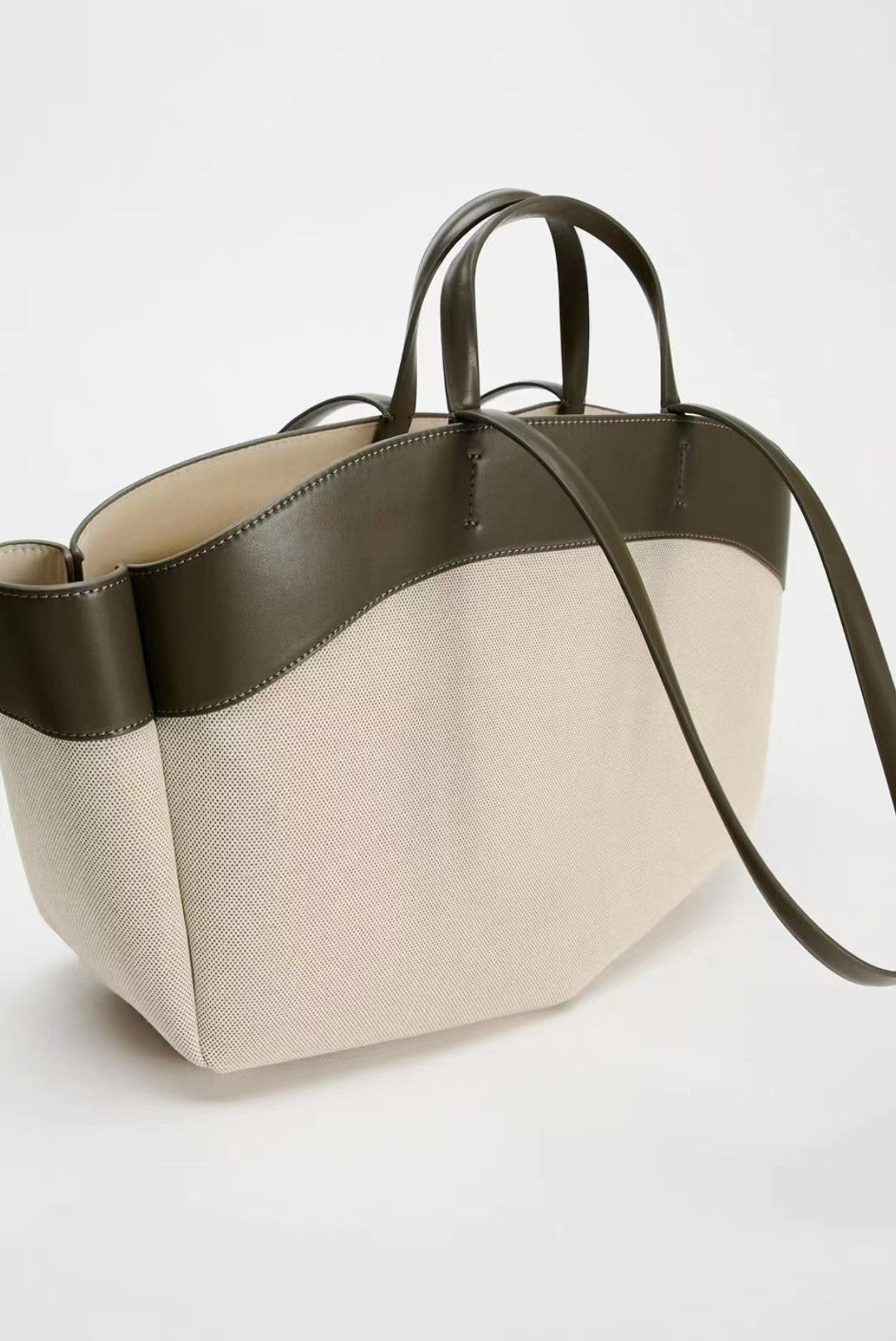 Spanish Inspired Large-Capacity Autumn Edition Versatile Shoulder & Handheld Shopper-HighTouch