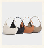 Irregular Crescent Shoulder Bag – Lightweight & Stylish Under-Arm Carry-HighTouch