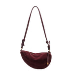 Cross-border high-end quality handbag, women's large-capacity 2024 new autumn and winter niche design, retro crossbody bag, dumpling bag-HighTouch