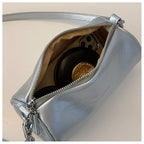 Cylindrical Pillow Crossbody – Chic Retro Barrel Bag, Lightweight & Stylish-HighTouch