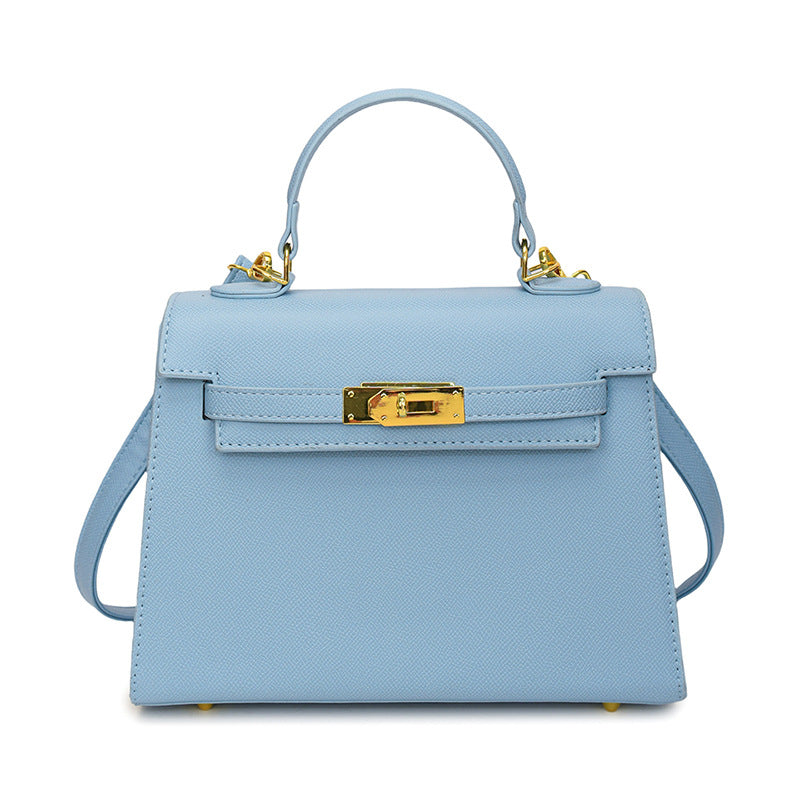 Lock Kelly-Style Shoulder & Crossbody Bag – Elegant, High-End Versatile Design-HighTouch