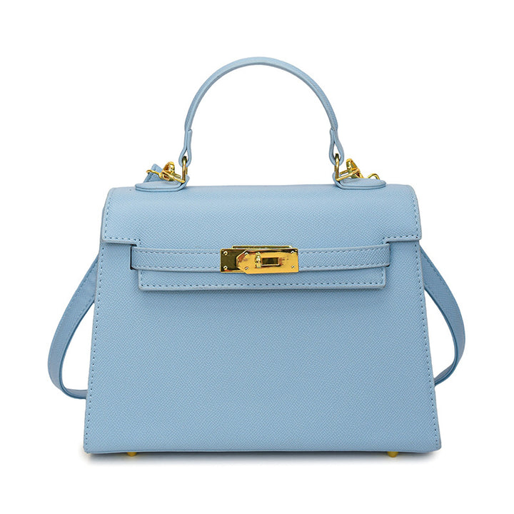 Lock Kelly-Style Shoulder & Crossbody Bag – Elegant, High-End Versatile Design-HighTouch
