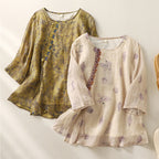 Noy | Floral Relaxed Blouse