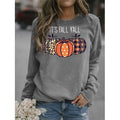 Women’s Halloween Pumpkin Print Sweater-HighTouch