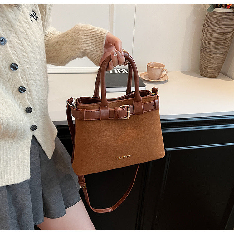 Retro Single-Shoulder Crossbody Bag – Stylish, Textured & Trendy Women's Bags-HighTouch