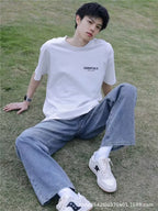 High-Street Hip-Hop Long Denim Jeans Pants-HighTouch