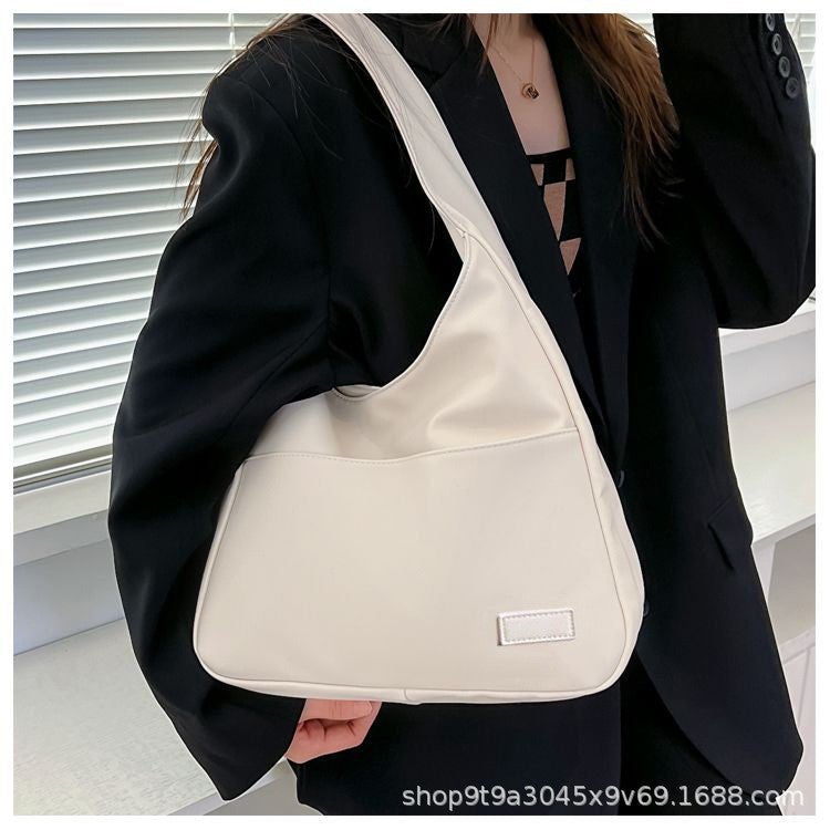 Large-Capacity College Tote – Spacious, Stylish Shoulder & Crossbody Bag-HighTouch