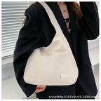 Large-Capacity College Tote – Spacious, Stylish Shoulder & Crossbody Bag-HighTouch