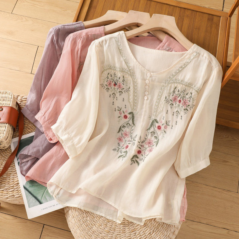 Tamsina| Floral Relaxed Blouse