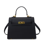 Lock Kelly-Style Shoulder & Crossbody Bag – Elegant, High-End Versatile Design-HighTouch