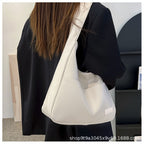Large-Capacity College Tote – Spacious, Stylish Shoulder & Crossbody Bag-HighTouch
