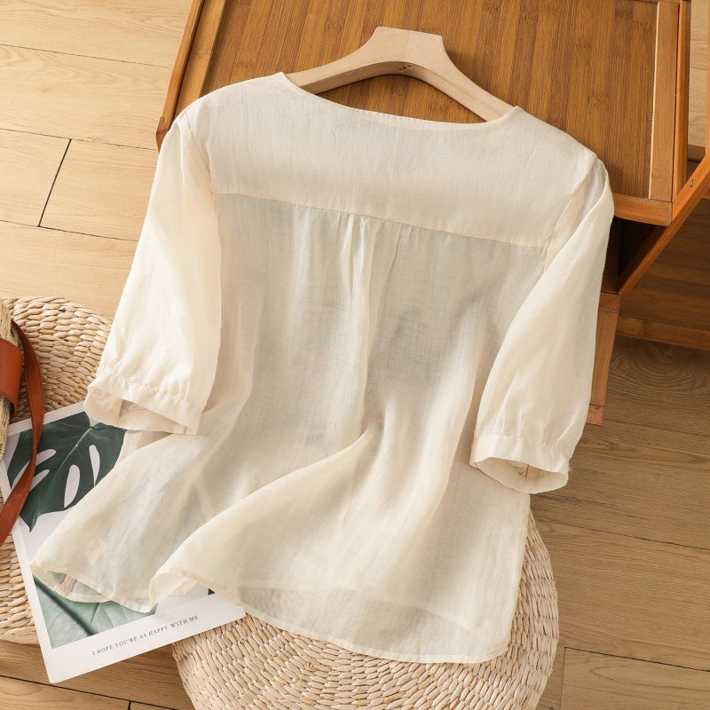 Tamsina| Floral Relaxed Blouse