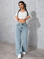 High-Waisted Straight-Leg Pants – Inclusive Sizes & Everyday Comfort-HighTouch