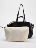 Spanish Inspired Large-Capacity Autumn Edition Versatile Shoulder & Handheld Shopper-HighTouch