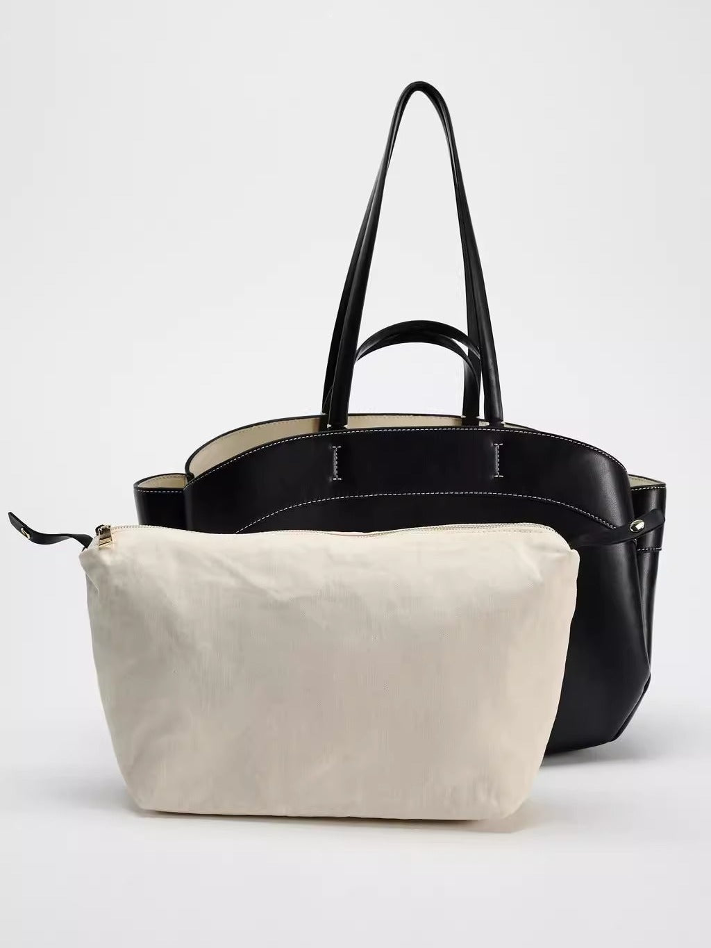 Spanish Inspired Large-Capacity Autumn Edition Versatile Shoulder & Handheld Shopper-HighTouch