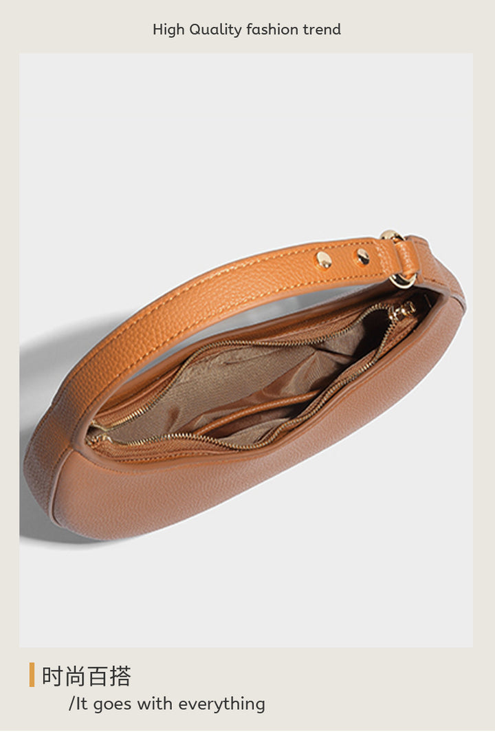 Irregular Crescent Shoulder Bag – Lightweight & Stylish Under-Arm Carry-HighTouch