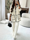 Relaxed Solid-Colour Layer – Effortlessly Chic Spring/Summer Outerwear-HighTouch
