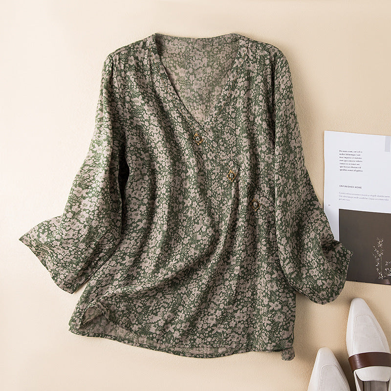 Somerset| Button Front Relaxed Shirt