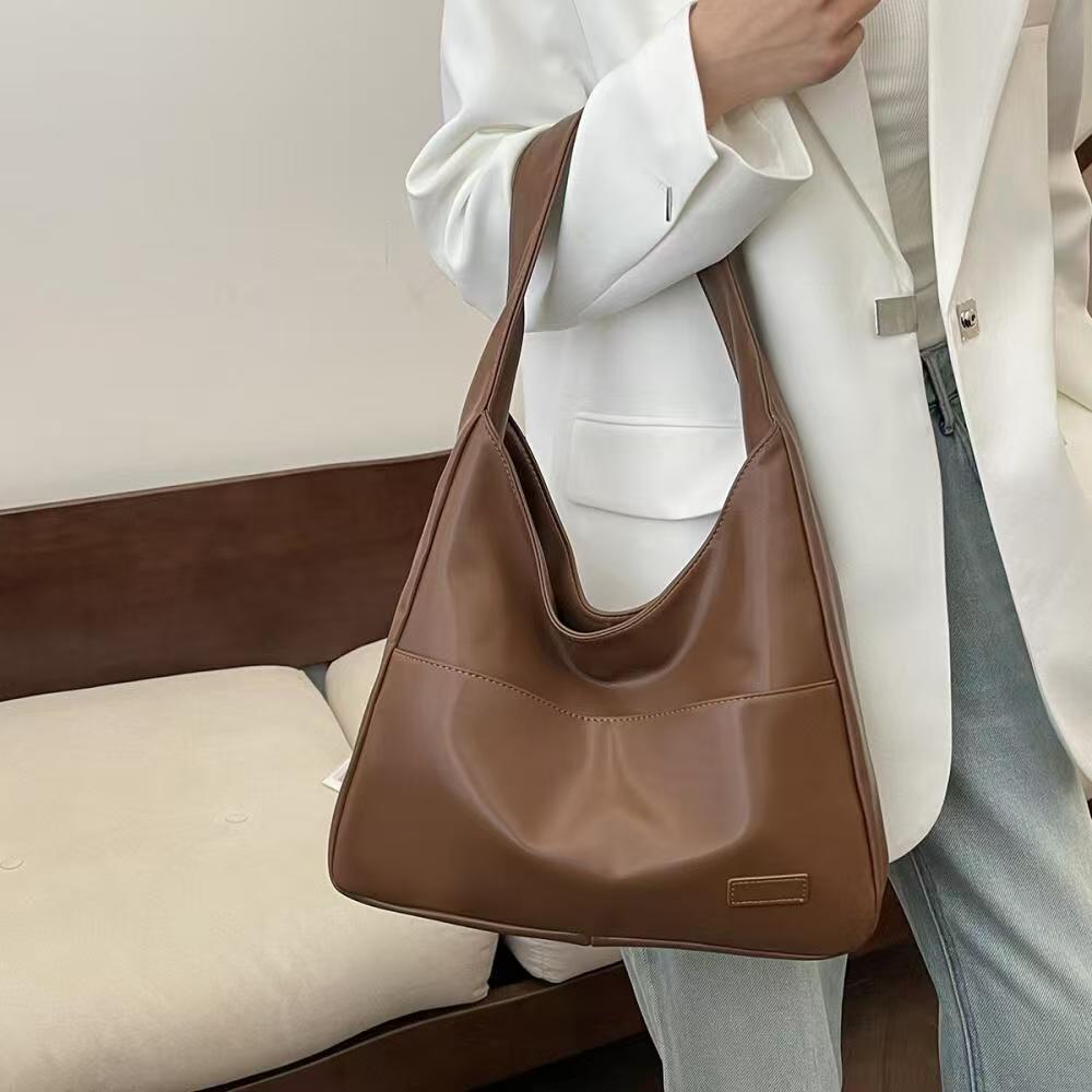 Large-Capacity College Tote – Spacious, Stylish Shoulder & Crossbody Bag-HighTouch
