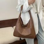 Large-Capacity College Tote – Spacious, Stylish Shoulder & Crossbody Bag-HighTouch