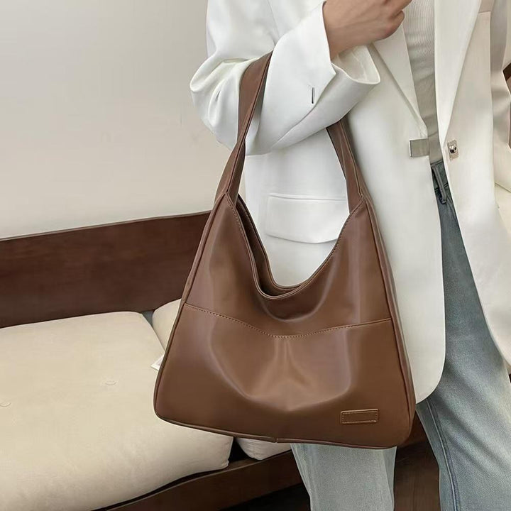 Large-Capacity College Tote – Spacious, Stylish Shoulder & Crossbody Bag-HighTouch