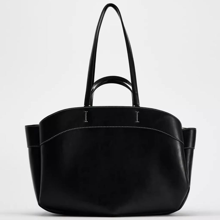 Spanish Inspired Large-Capacity Autumn Edition Versatile Shoulder & Handheld Shopper-HighTouch