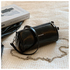 Cylindrical Pillow Crossbody – Chic Retro Barrel Bag, Lightweight & Stylish-HighTouch