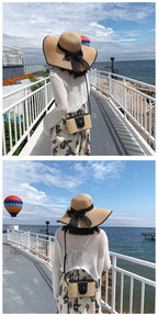 Woven Crossbody Beach Bag – Stylish Summer Shoulder Purse for Women-HighTouch