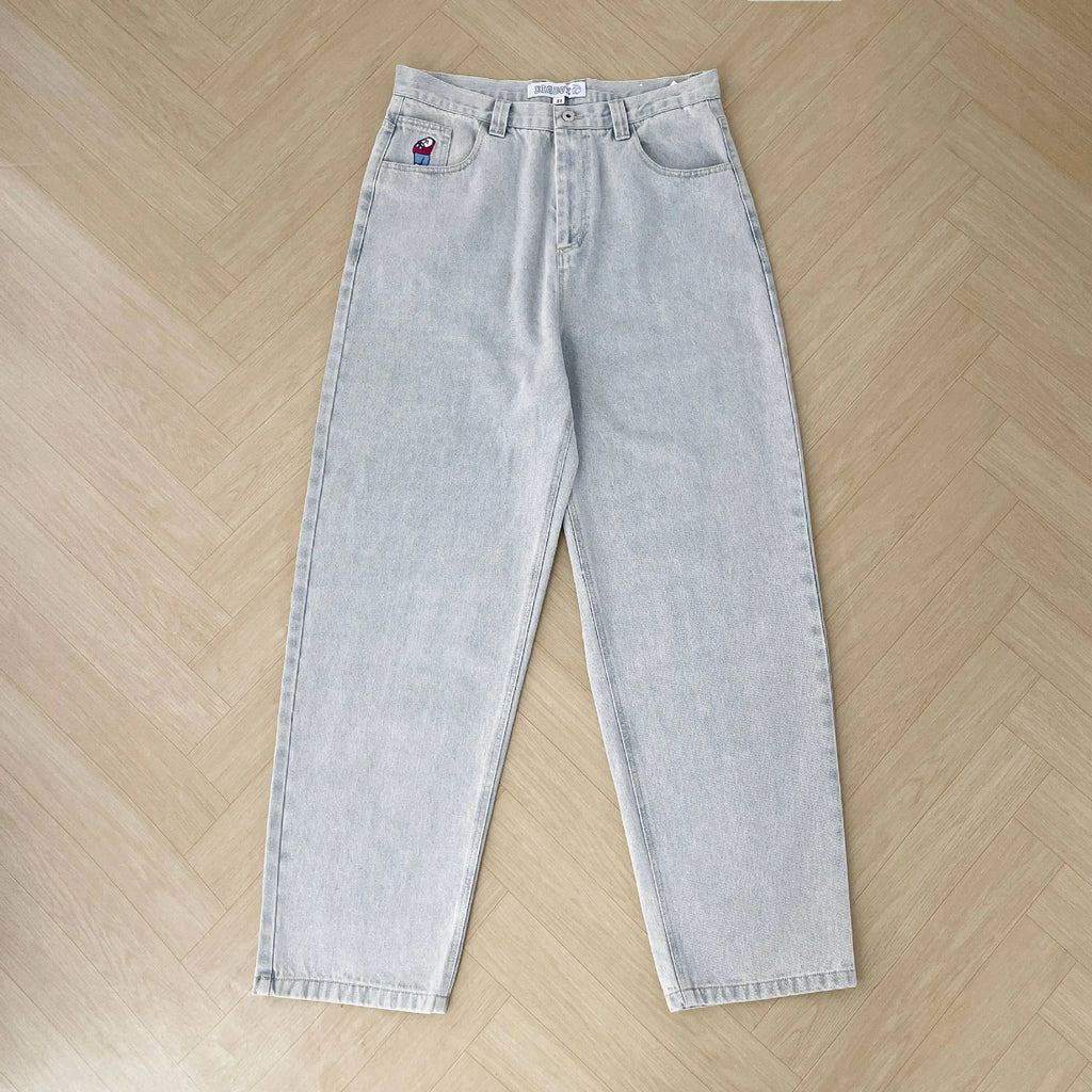 Y2K Big-Boy Baggy Jeans / Loose Denim Shorts-HighTouch